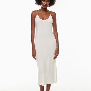 Aritzia Wilfred Ivory Slip Dress